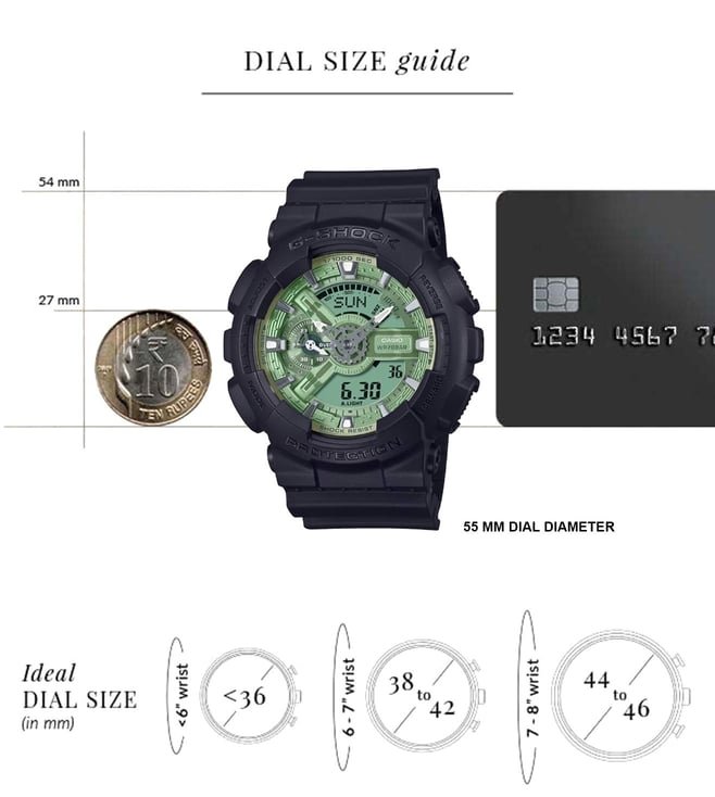Casio G-SHOCK GA-110CD-1A3DR - G1519 - KRISHNA WATCH COMPANY
