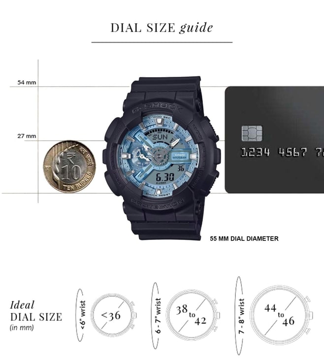 Casio G-SHOCK GA-110CD-1A2DR - G1518 - KRISHNA WATCH COMPANY