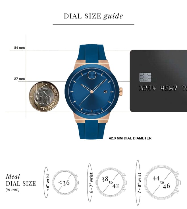 Movado Bold Analog Watch for Men - 3601140 - KRISHNA WATCH COMPANY