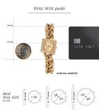 Michael Kors Chain Lock Analog Watch for Women MK4711 - KRISHNA WATCH COMPANY