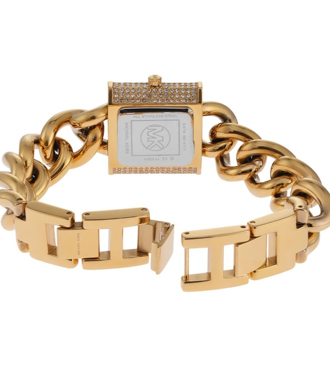 Michael Kors Chain Lock Analog Watch for Women MK4711 - KRISHNA WATCH COMPANY