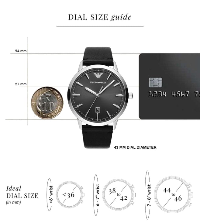 Emporio Armani Analog Watch for Men - AR11193 - KRISHNA WATCH COMPANY