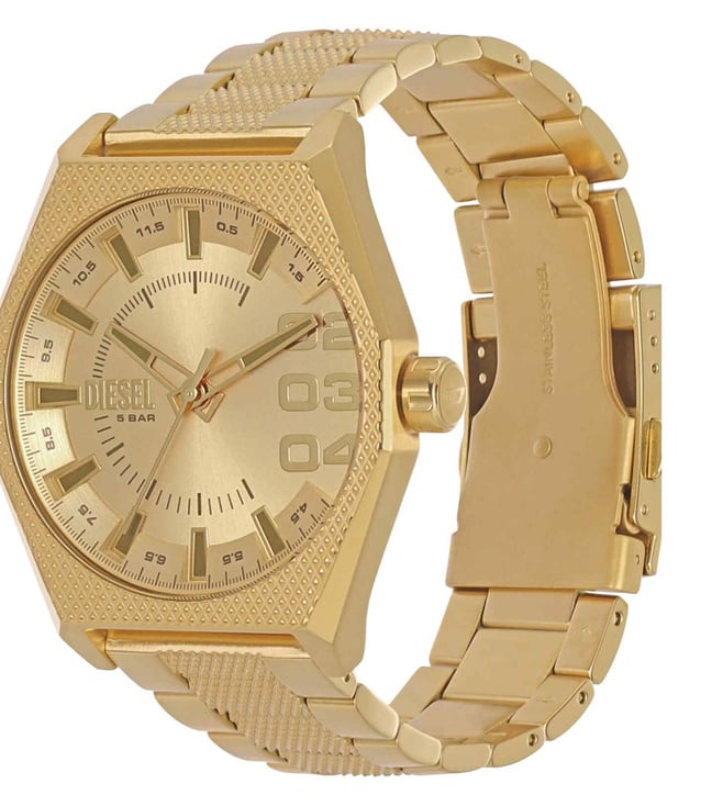 Diesel Scraper Analog Watch for Men - DZ2173 - KRISHNA WATCH COMPANY