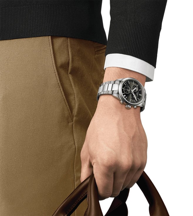 Tissot T-Classic Swiss Quartz Chronograph Men - T1504171109100 - KRISHNA WATCH COMPANY
