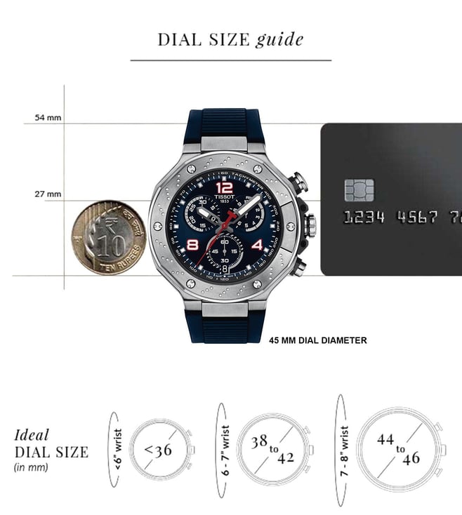 Tissot T-Race MotoGP 2024 Limited Edition Automatic Watch for Men T1414171704700 - KRISHNA WATCH COMPANY