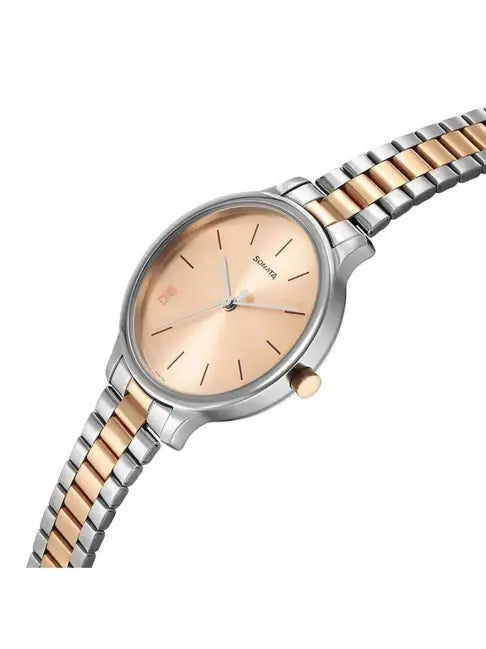Sonata Play Analog Watch for Women 87050KM01