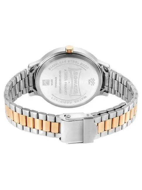 Sonata Play Analog Watch for Women 87050KM01