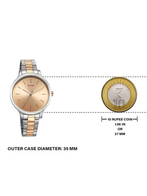 Sonata Play Analog Watch for Women 87050KM01