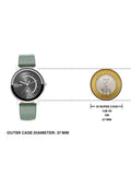 Fastrack Wear Your Look Quartz Grey Dial Leather Strap Watch for Girls ns6172sl04 / 6172sl04 - KRISHNA WATCH COMPANY