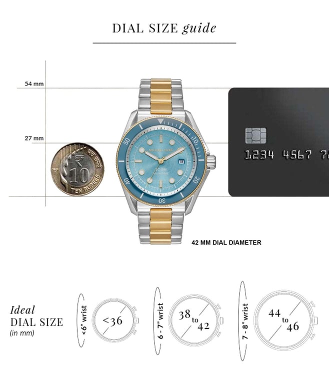 Michael Kors Maritime Analog Watch for Men MK9169 - KRISHNA WATCH COMPANY