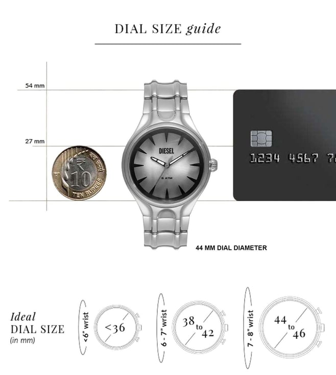 DIESEL Streamline Analog Watch for Men - DZ2205 - KRISHNA WATCH COMPANY