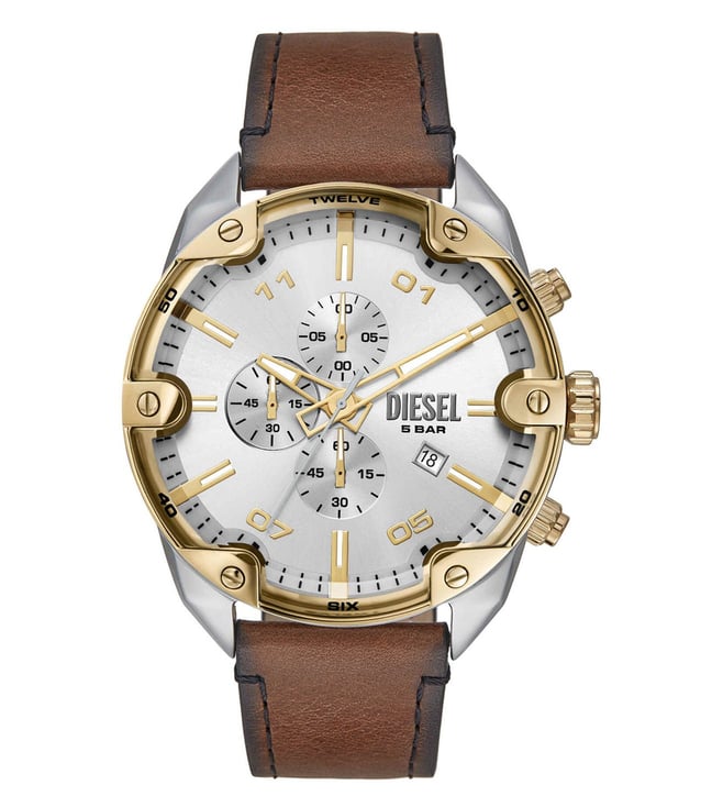 DIESEL Spiked Chronograph Watch for Men - DZ4665 - KRISHNA WATCH COMPANY