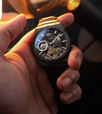 EARNSHAW Drake Dual Time Automatic Watch for Men ES-8291-55