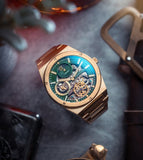 EARNSHAW Drake Dual Time Automatic Watch for Men ES-8291-66