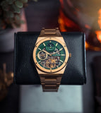 EARNSHAW Drake Dual Time Automatic Watch for Men ES-8291-66