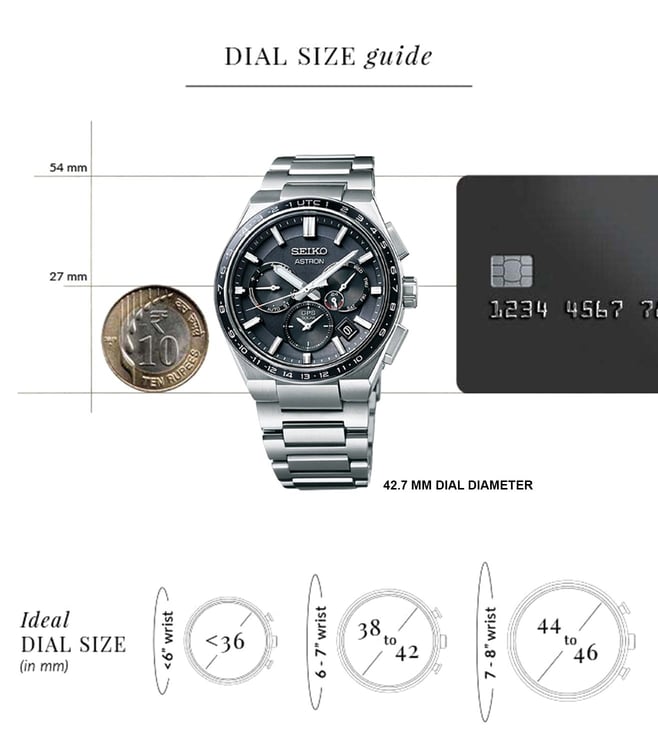 Seiko Astron Chronograph Watch for Men SSH111J1