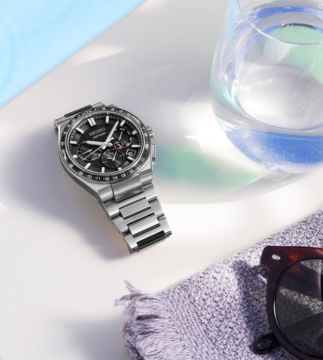 Seiko Astron Chronograph Watch for Men SSH111J1 - KRISHNA WATCH COMPANY