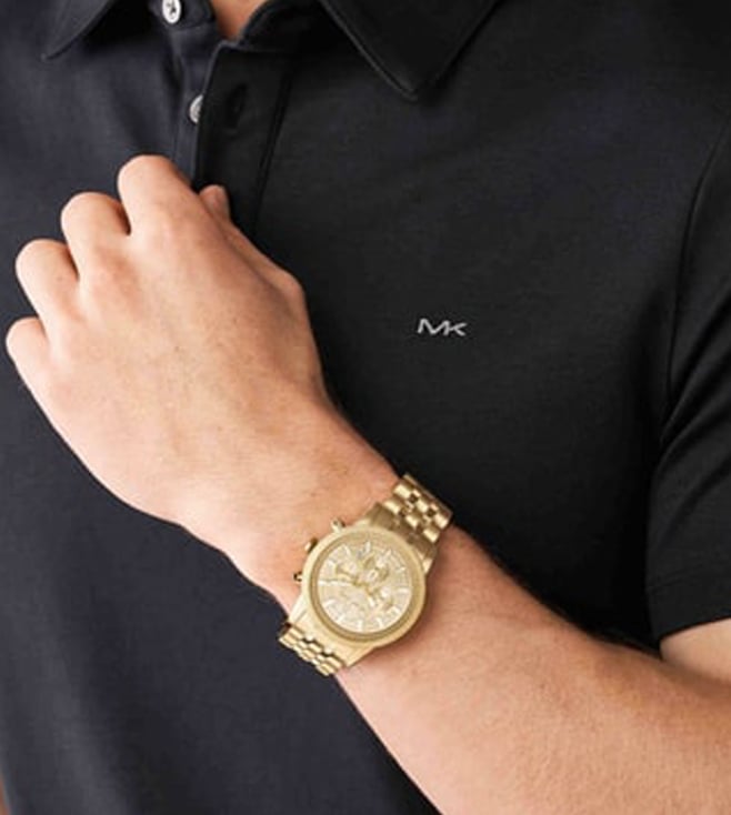 Michael Kors Hutton Chronograph Watch for Men MK8953 - KRISHNA WATCH COMPANY