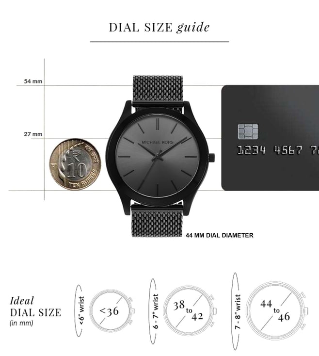 Michael Kors Runway Analog Watch for Men With Card Holder ? MK1085SET - KRISHNA WATCH COMPANY
