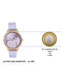Fastrack Stunners Quartz Multifunction Purple Dial Watch for Girls - 6282WL02 - KRISHNA WATCH COMPANY