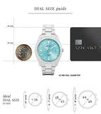 Alba Analogue Blue Dial Men's Stainless Steel Watch-As9S71X1 - KRISHNA WATCH COMPANY