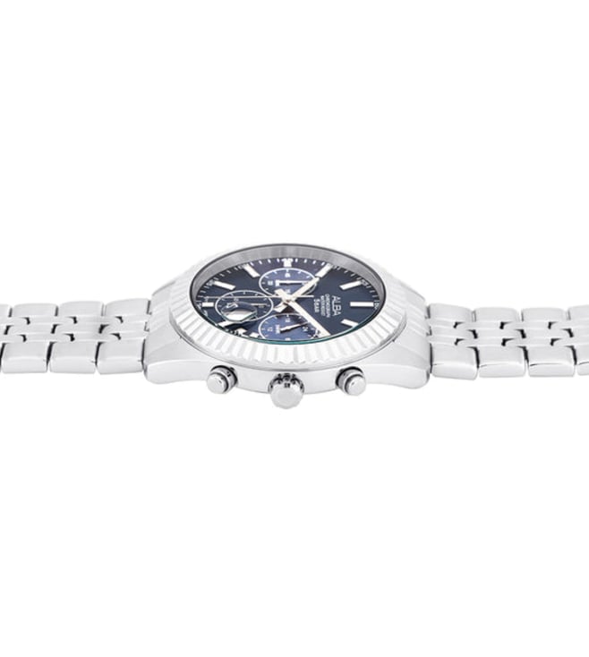 Alba Midnight Blue Dial Chronograph AT3H17X1 - KRISHNA WATCH COMPANY