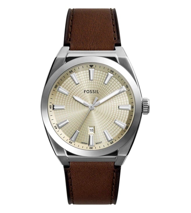 Fossil Everett Analog Watch for Men FS6071 - KRISHNA WATCH COMPANY