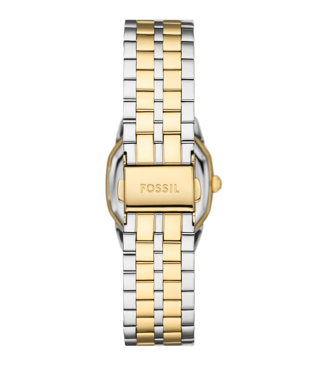 Fossil Harlow Three-Hand Two-Tone Stainless Steel Watch - ES5362 - KRISHNA WATCH COMPANY