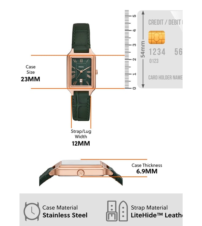 Fossil Raquel Analog Watch for Women ES5366 - KRISHNA WATCH COMPANY
