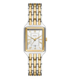 Fossil Raquel Three-Hand Date Two-Tone Stainless Steel Watch ES5368