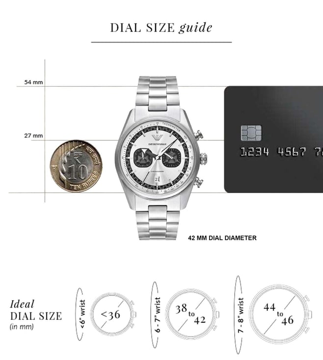 Emporio Armani Analog Watch for Men AR11636 - KRISHNA WATCH COMPANY