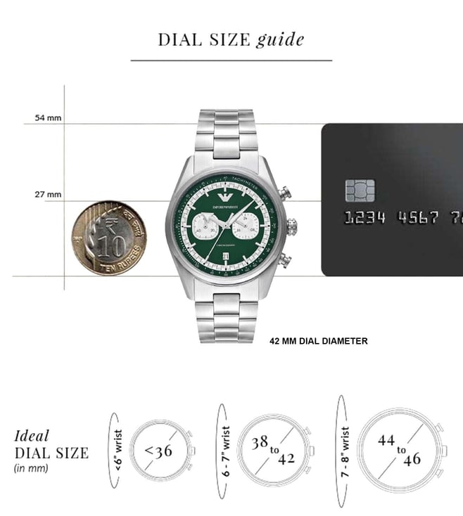 Emporio Armani Analog Watch for Men AR11637 - KRISHNA WATCH COMPANY