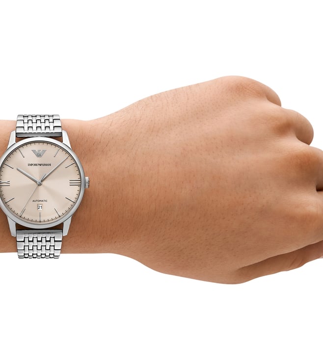 Emporio Armani Automatic Watch for Men AR60082 - KRISHNA WATCH COMPANY
