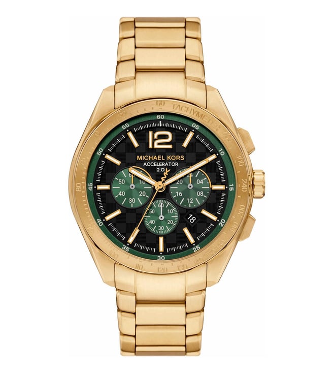 Michael Kors Accelerator 2.0 Chronograph Watch for Men MK9177 - KRISHNA WATCH COMPANY