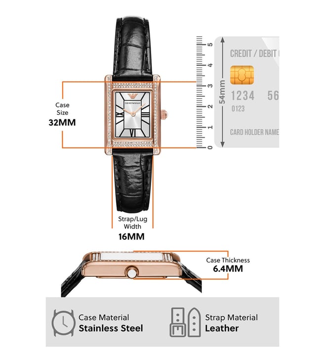 Emporio Armani Analog Watch for Women - AR11624 - KRISHNA WATCH COMPANY