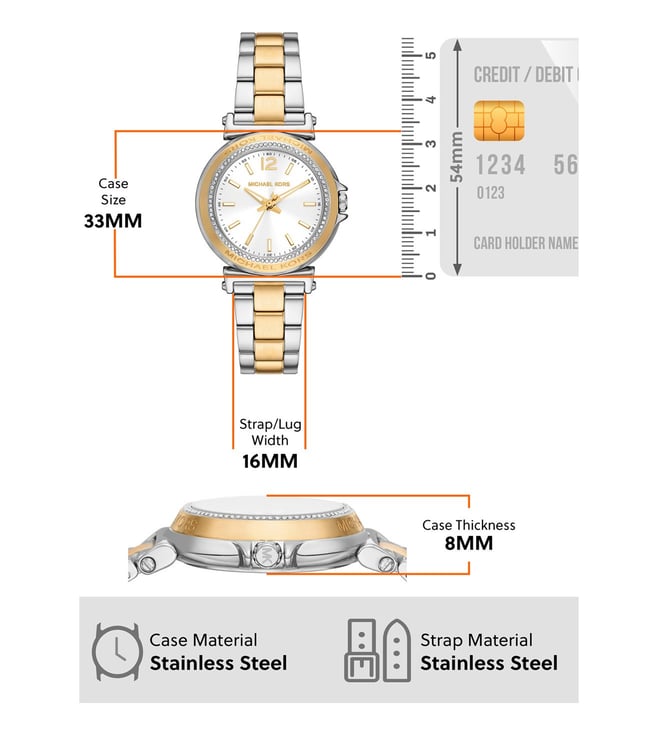 Michael Kors Maren Analog Watch for Women MK7492 - KRISHNA WATCH COMPANY