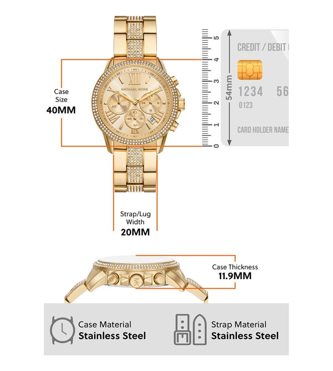 Michael Kors Brynn Chronograph Watch for Women - MK7504 - KRISHNA WATCH COMPANY