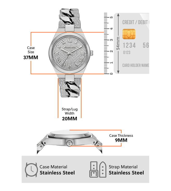 Michael Kors Lennox Analog Watch for Women MK7488 - KRISHNA WATCH COMPANY