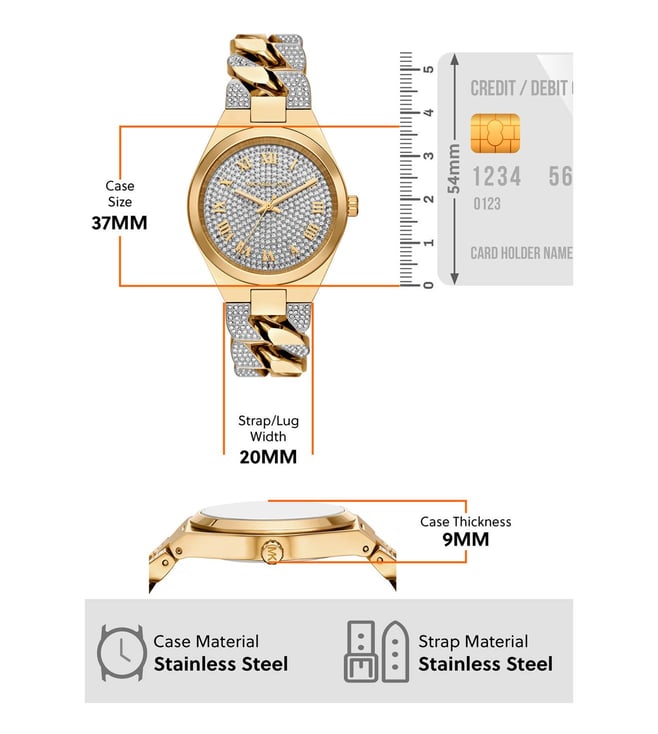 Michael Kors Lennox Analog Watch for Women - MK7487 - KRISHNA WATCH COMPANY