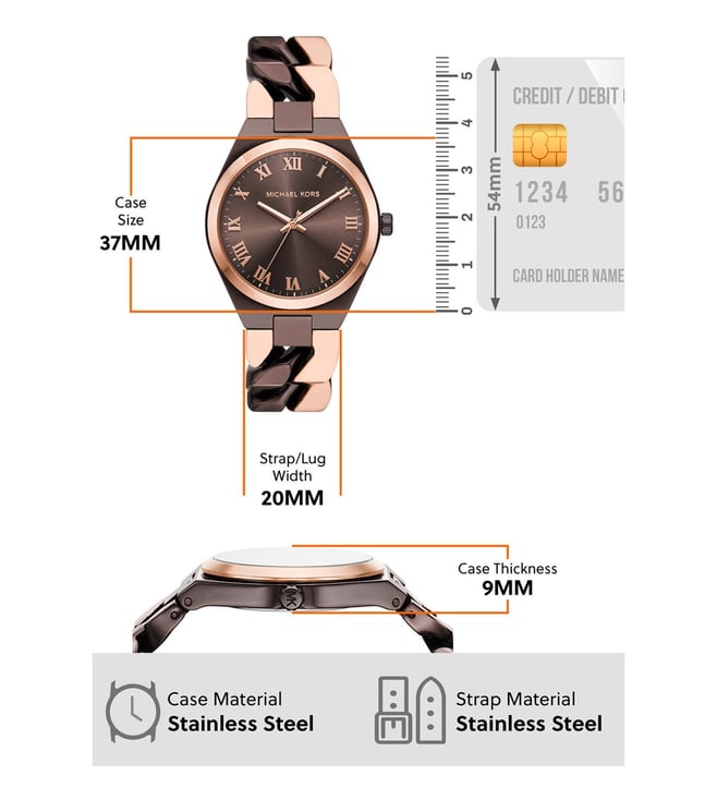 Michael Kors Lennox Analog Watch for Women MK7501 - KRISHNA WATCH COMPANY