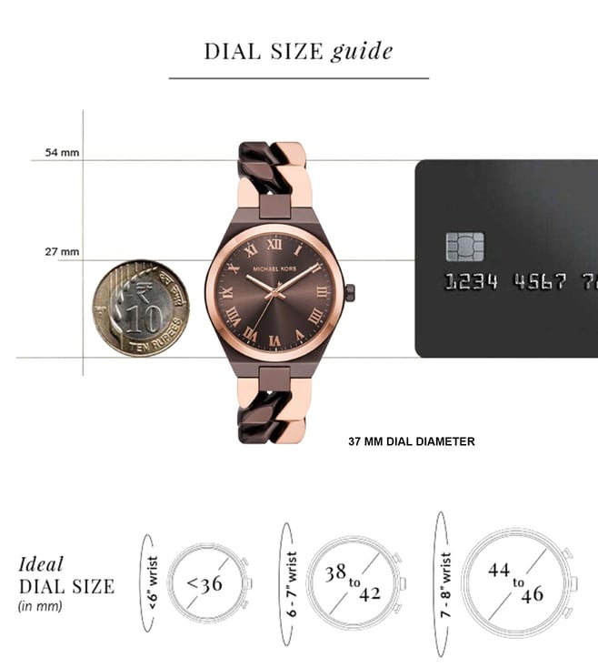 Michael Kors Lennox Analog Watch for Women MK7501 - KRISHNA WATCH COMPANY