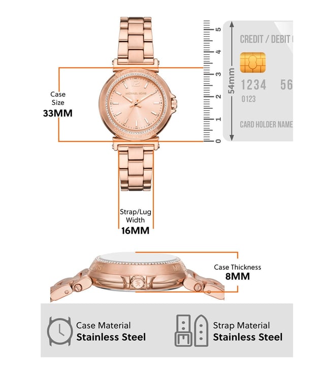 Michael Kors Maren Analog Watch for Women MK7491 - KRISHNA WATCH COMPANY