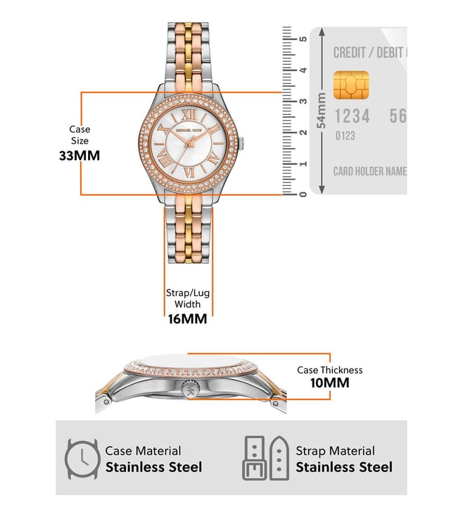 Michael Kors Harlowe Analog Watch for Women MK4846 - KRISHNA WATCH COMPANY