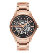 Armani Exchange Men's Automatic Rose Gold-Tone Watch - AX2456