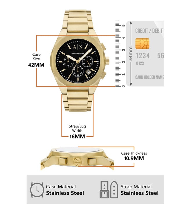 Armani Exchange Analog Watch for Men - AX4180 - KRISHNA WATCH COMPANY