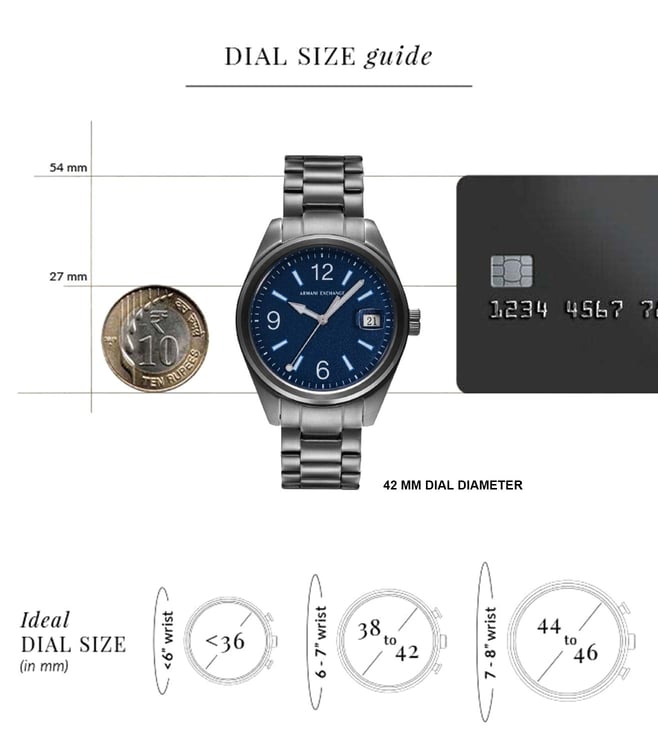 Armani Exchange Analog Watch for Men AX1421 - KRISHNA WATCH COMPANY