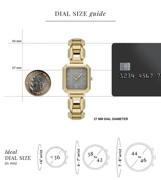 Armani Exchange Analog Watch for Women AX5726 - KRISHNA WATCH COMPANY