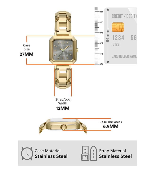 Armani Exchange Analog Watch for Women AX5726 - KRISHNA WATCH COMPANY
