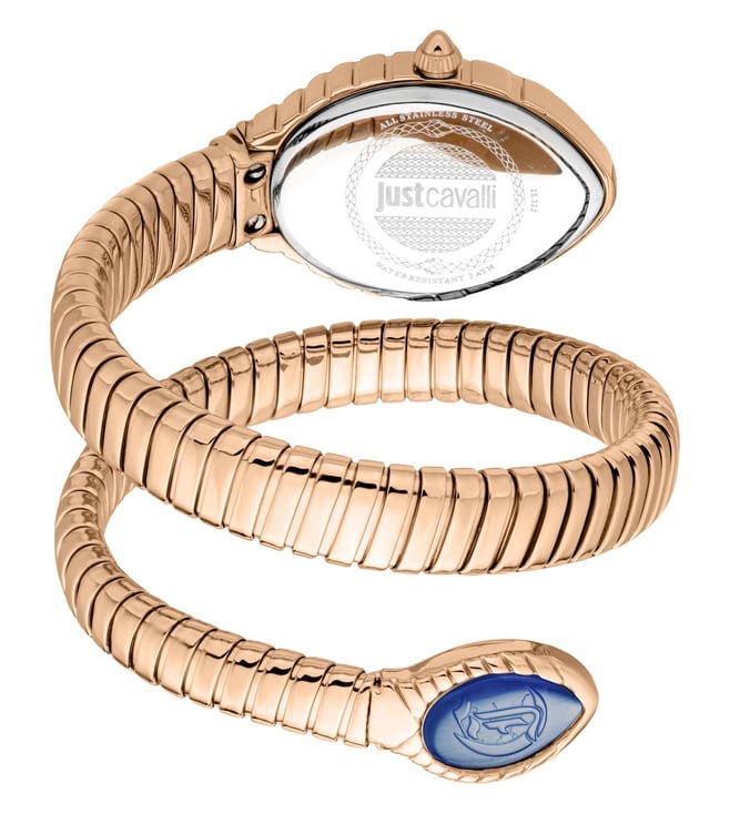 Just Cavalli Unica Snake Analog Watch for Women - JC1L322M0045 - KRISHNA WATCH COMPANY