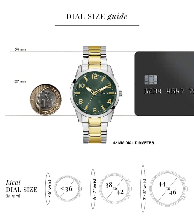 GUESS Monte Analog Watch for Men GW0804G4 - KRISHNA WATCH COMPANY